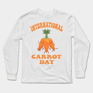 International Carrot Day April 4 Long Sleeve T-Shirt